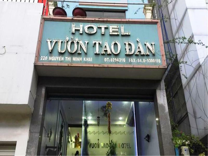 Vuon Tao Dan Hotel Ho Či Minovo Město Exteriér fotografie